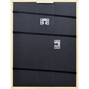 Фоторамка Effect из дерева, профиль Top S, пла́тиновый, 25x80 см, обычное стекло