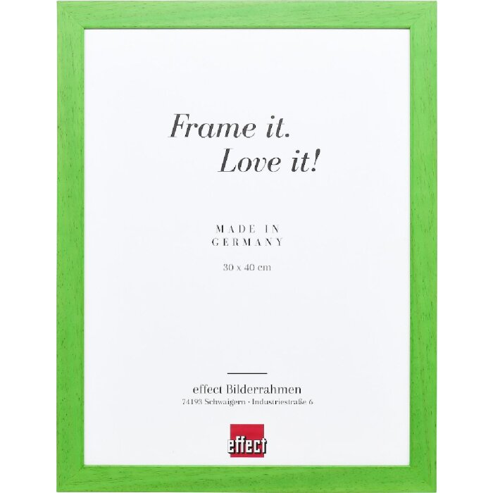 Фоторамка Effect из дерева Profil Top Pro морской зелёный 18x24 см Кlarglas