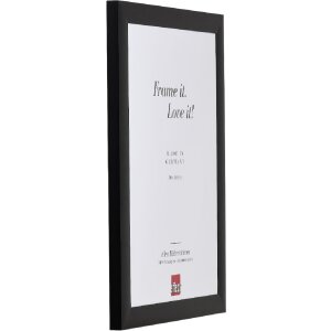 Effect A1 Brandschutzrahmen Profil S3 schwarz 70x100 cm Normalglas