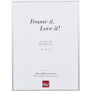 Effect Aluminium-Bilderrahmen Quadro 50x75 cm silber...