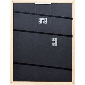 Effect Holzrahmen Profil 32 hellbraun 50x65 cm Antireflexglas