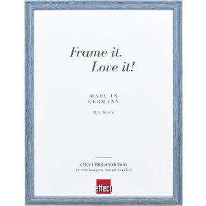 Effect Holzrahmen Profil 32 grau-blau 10,5x14,8 cm...