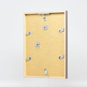 Effect Holzrahmen Profil 35 braun 23x70 cm Antireflexglas