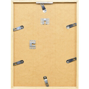 Эффектная деревянная рама профиль 35 дуб 50х60 см антибликовое стекло