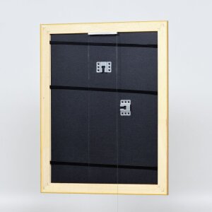 Effect Holz-Barockrahmen Profil 37 antikgold 29,7x42 cm Antireflexglas