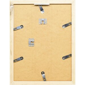 Фоторамка Effect из дерева, профиль 41, серебристая, 42x59,4 см, антиотражающее стекло