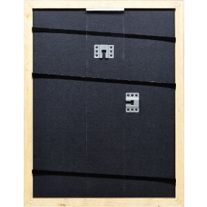 Фоторамка Effect из дерева профиль 43 серебристая 50x60 см с антирефлексным стеклом