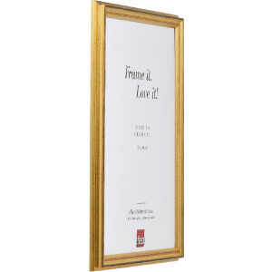 Фоторамка Effect из дерева профиль 44 золото 13x18 см антирефлексное стекло