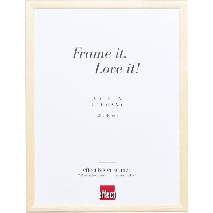 Фоторамка Effect из массивной сосны профиль 45, 25x70 см, с антирефлексным стеклом