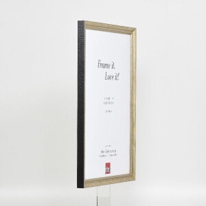 Фоторамка Effect из дерева профиль 48 золотая 23x70 см с антиотражающим стеклом