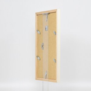 Effect Holzrahmen Profil 48 weiß 25x35 cm mit Antireflexglas