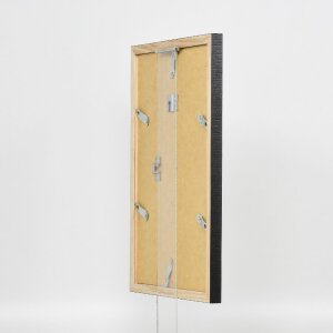 Effect Holzrahmen Profil 48 gold 25x80 cm mit Antireflexglas