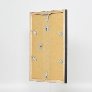 Effect Holzrahmen Profil 48 gold 25x80 cm mit Antireflexglas