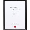 effect Holzrahmen Profil 48 schwarz 29,7x42 cm Antireflexglas