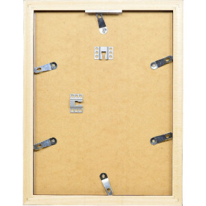 Effect Holz-Bilderrahmen Profil 52 dunkelbraun 30x40 cm Antireflexglas