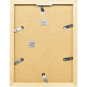 Effect Holz-Bilderrahmen Profil 52 eichefarben 50x65 cm mit Antireflexglas