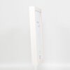 Effect Holz Bilderrahmen Profil 55 weiß 7x10 cm Antireflexglas