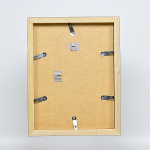 Effect Holz-Bilderrahmen Profil 55 schwarz 29,7x42 cm mit Antireflexglas