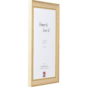 Effect Holzrahmen Profil 68 elfenbein 20x30 cm mit Antireflexglas