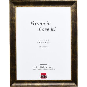 Effect Holzrahmen Profil 68 schwarz 21x28 cm mit...