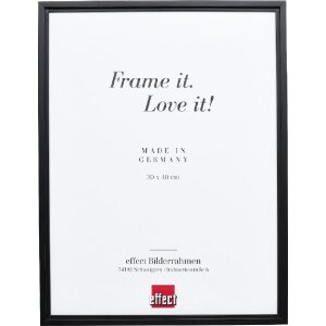 Effect Holz Bilderrahmen Profil 69 Schwarz 14,8x21cm mit...