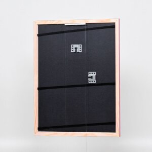 Эффектная деревянная рамка профиль 89 фиолетовый 18x24 см антибликовое стекло