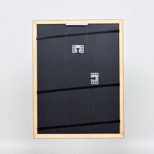 Эффектная деревянная рамка профиль 89 темно-коричневый 18x24 см антибликовое стекло