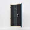 Effect Holzrahmen Profil 89 blau 42x59 cm Antireflexglas