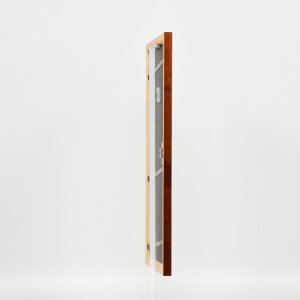 Effect Holzrahmen Profil 89 dunkelbraun 45x60 cm Antireflexglas