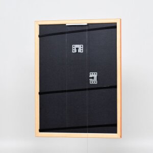 Effect Holzrahmen Profil 89 lachs 50x65 cm Antireflexglas