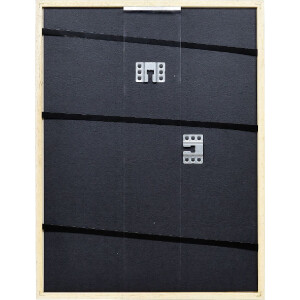 Фоторамка Effect из дерева профиль Top S серебро 20x20 см с антирефлексным стеклом