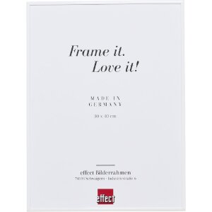 Effect Quadro Aluminium-Bilderrahmen 50x75 cm weiß...