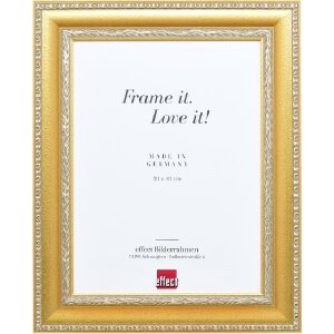 Effect Barock-Bilderrahmen Profil 31 gold 15x20 cm Acrylglas