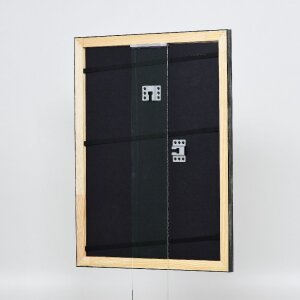 Effect Holz-Bilderrahmen Profil 40 Silber 7x10 cm Acrylglas