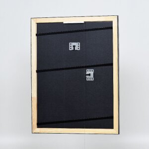 Effect Holz-Bilderrahmen Profil 40 Silber 7x10 cm Acrylglas