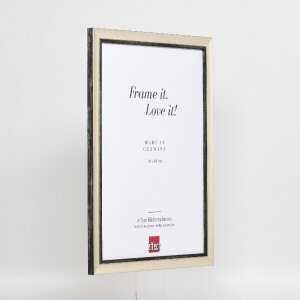 Effect Holz-Bilderrahmen Profil 40 Silber 7x10 cm Acrylglas