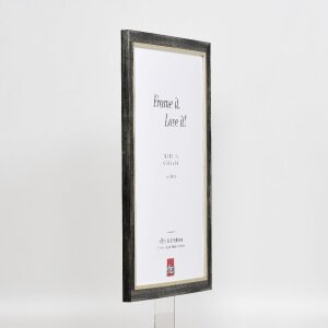 Effect Holz-Bilderrahmen Profil 40 Platin 7x10 cm Acrylglas 0402-0710-32