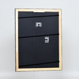 Effect Holzbilderrahmen Profil 40 Silber 9x13 cm Acrylglas