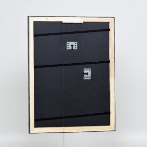 Effect Holz-Bilderrahmen Profil 40 Platin 10x10 cm Acrylglas