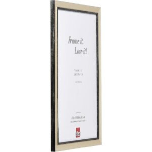 Фоторамка Effect из дерева профиль 40 серебро 21x29,7 см с акрилом