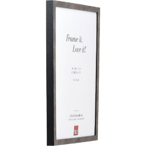 Фоторамка Effect из дерева с профилем 42, антрацит, 50x100 см