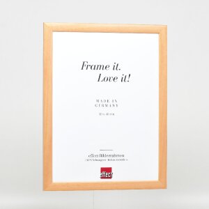 Effect Holz-Bilderrahmen Profil 43 natur 7x10 cm Kunstglas