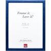 Фоторамка Effect из дерева профиль 43 royalblau 18x27 см с защитным стеклом
