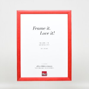 Effect Holz-Bilderrahmen Profil 43 lachs 40x50 cm Kunstglas