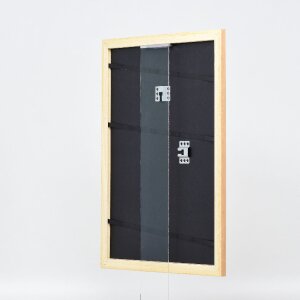 Effect Holz-Bilderrahmen Profil 43 natur 40x50 cm Kunstglas