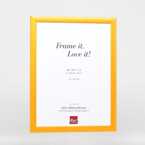 Effect Holzbilderrahmen Profil 43 Honig 40x50 cm Kunstglas