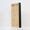 Effect Holzbilderrahmen Profil 55 schwarz 20x20 cm Kunstglas