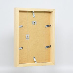 Effect Holz-Bilderrahmen Profil 55 natur 24x30 cm Kunstglas