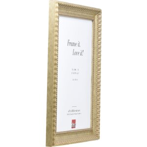 Effect 0562-2020-24 Profil 56 Holzbilderrahmen 20x20 cm Antiksilber mit Kunstglas