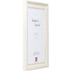 effect 0562-5075-05 Profil 56 Holzbilderrahmen 50x75 cm weiß mit Kunstglas